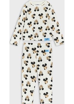 Sinsay - Piżama dwuczęściowa Mickey Mouse - kremowy Sinsay Sinsay - kod rabatowy