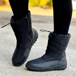 Śniegowce damskie BIG STAR casual płaskie  - zdjęcie produktu