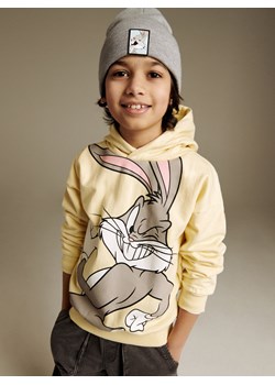 Reserved - Bluza z kapturem Królik Bugs - Żółty Reserved Reserved - kod rabatowy