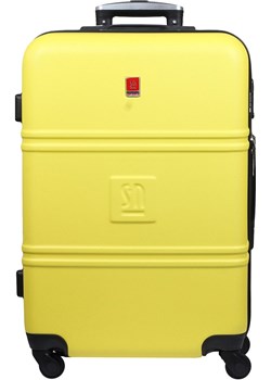 walizka średnia  Art Class Collection 64 cm żółta Słoń Torbalski promocja Słoń Torbalski - kod rabatowy