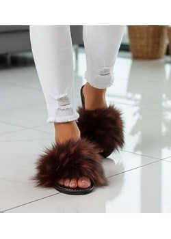 Pantofelek24.pl | Domowe klapki z futerkiem Rudy Mar-har  pantofelek24.pl wyprzedaż  - kod rabatowy