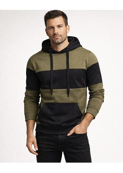 Bluza męska zielona z kapturem Recea  Recea wyprzedaż Recea.pl  - kod rabatowy