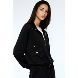 Bluza damska czarna Mohito na jesień casualowa  - zdjęcie produktu