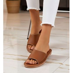 Kapcie damskie Pantofelek24 skórzane na zimę  - zdjęcie produktu