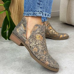 Botki Daszyński płaskie bez zapięcia  - zdjęcie produktu