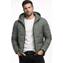 Szara kurtka męska Recea na wiosnę  - zdjęcie produktu