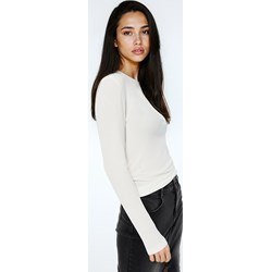 Bluzka damska Mohito z długim rękawem biała  - zdjęcie produktu