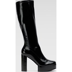 Kozaki damskie Jenny Fairy eleganckie z cholewką przed kolano  - zdjęcie produktu