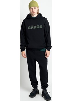 Czarne spodnie dresowe z kieszeniami zapinanymi na zamek, rozmiar - 140, kolor - wyprzedaż Young Reporter - kod rabatowy