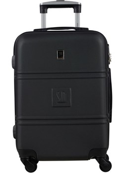 czarna walizka kabinowa Art Class Collection 55 cm Słoń Torbalski okazyjna cena Słoń Torbalski - kod rabatowy