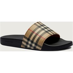 Klapki męskie Burberry bez zapięcia z tworzywa sztucznego na lato  - zdjęcie produktu