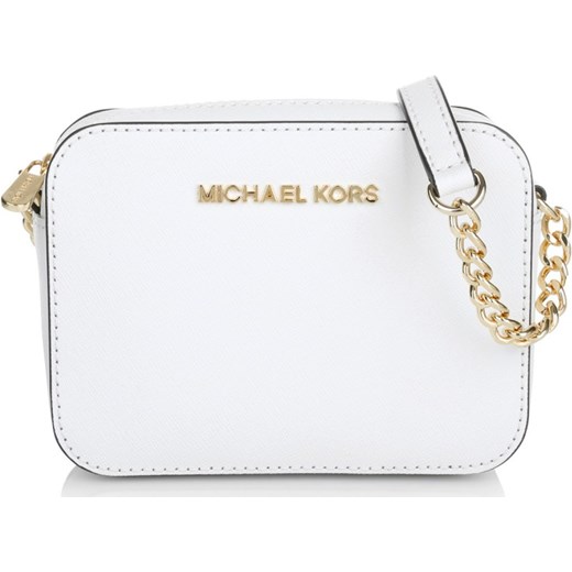 "MICHAEL Michael Kors Jet Set Travel Crossbody Optic White torebki