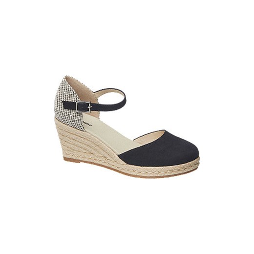 czółenka na koturnie graceland