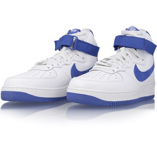 buty nike air force 1 high retro qs white/royal buty nike air force 1 high retro qs white/royal