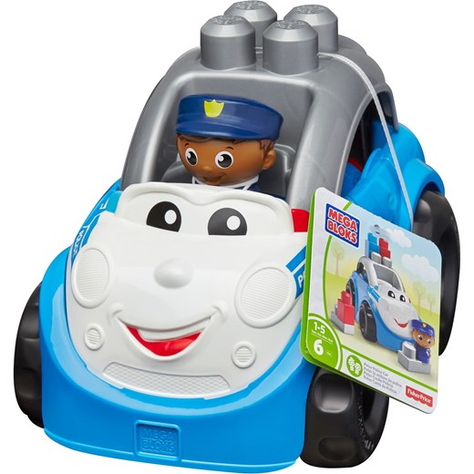 Mega Bloks Wóz Policyjny Peter Klocki 6 Elementów Mattel Smyk W