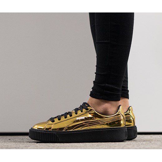 buty puma basket metallic creepers buty puma basket metallic creepers