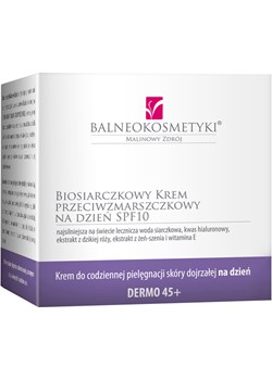 Biosiarczkowy Krem przeciwzmarszczkowy na dzień niebieski Malinowe Hotele Sp. Z O.o. BALNEOKOSMETYKI - kod rabatowy