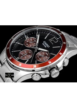 ZEGAREK MĘSKI CASIO MTP-1374D 5AV (zd063a) - Srebrny Casio TAYMA - kod rabatowy