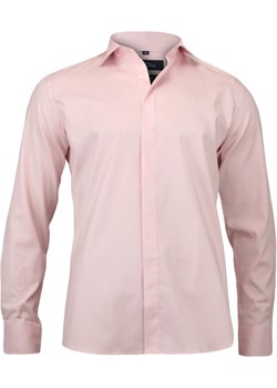 Taliowana koszula wizytowa KSDWCHIAOM4A02 jegoszafa-pl bezowy bawełna - kod rabatowy