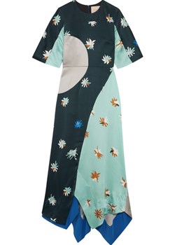 Amaya printed hammered silk-satin maxi dress NET-A-PORTER - kod rabatowy