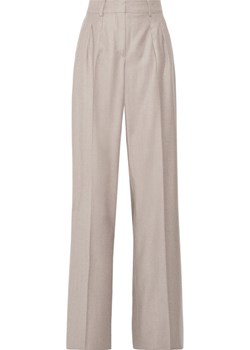 Pleated wool-twill wide-leg pants NET-A-PORTER - kod rabatowy