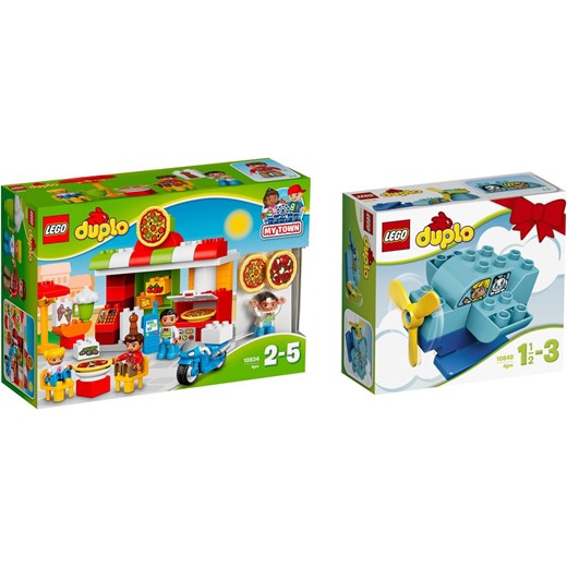 Klocki Lego Duplo Pizzeria 10834 Samolot 10849 Oficjalny Sklep Allegro