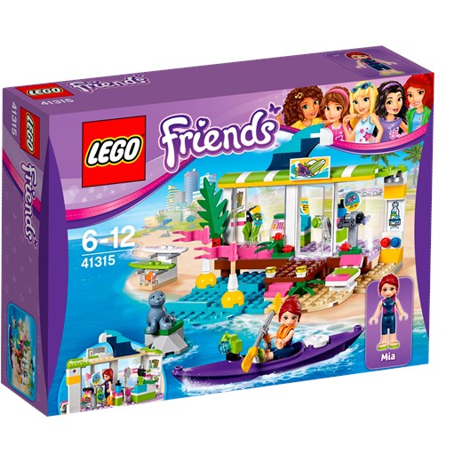 Klocki Lego Friends Sklep Dla Surferów W Heartlake 41315 Oficjalny Allegro