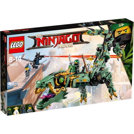 Klocki Lego Ninjago Movie Mechaniczny Smok Zielonego Ninja 70612