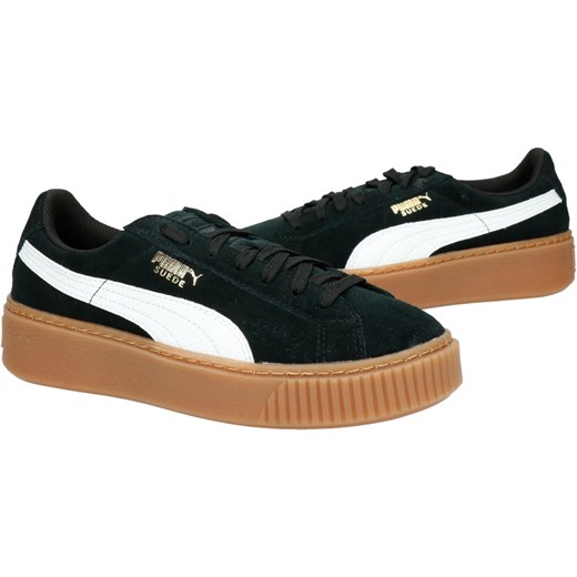 buty puma suede platform snk jr 602