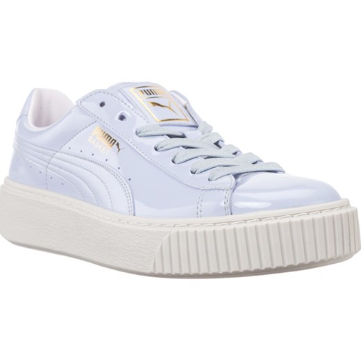 puma basket platform szare puma basket platform szare