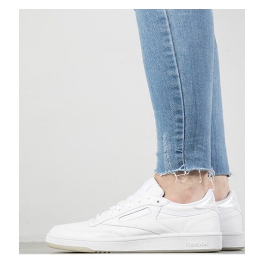 Buty damskie sneakersy Reebok Club C 85 Leather BS5163 Buty Reebok Club C 85 Leather Pearl White (BS5163