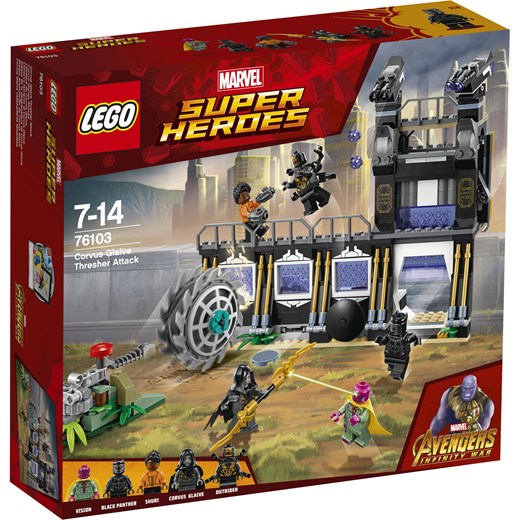 Klocki Lego Marvel Atak Corvusa Glaivea 76103 Oficjalny Sklep Allegro