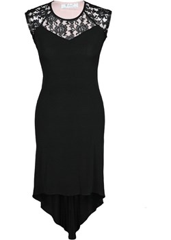 Sukienka FSU651 CZARNY fokus-fashion czarny lato - kod rabatowy
