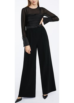 Silk and cady jumpsuit czarny Maxmara - kod rabatowy