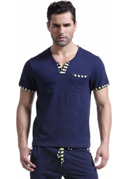 Podkoszulek męski WJ Soft Navy WJ UNDERWEAR granatowy Król Majtek Pierwszy - kod rabatowy