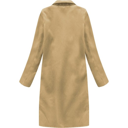 Płaszcz damski Italy Moda Odzież Damska PR beżowy Płaszcze Płaszcz damski Italy Moda Odzież Damska PR beżowy Płaszcze