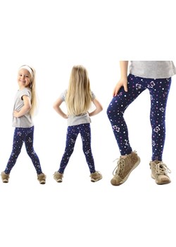 Legginsy dziecięce długie GETRY nadruk MOTYLE Rennwear rennwear.com - kod rabatowy
