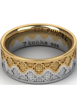 Zestaw obrączek Korona Silver and Gold Kohha - kod rabatowy