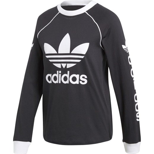 60% ZNIŻKI Bluza damska biała Adidas Originals z bawełny