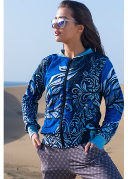 Bluza Bomberka Ornament Silver - NA-9D2 Nessi Sportswear - kod rabatowy