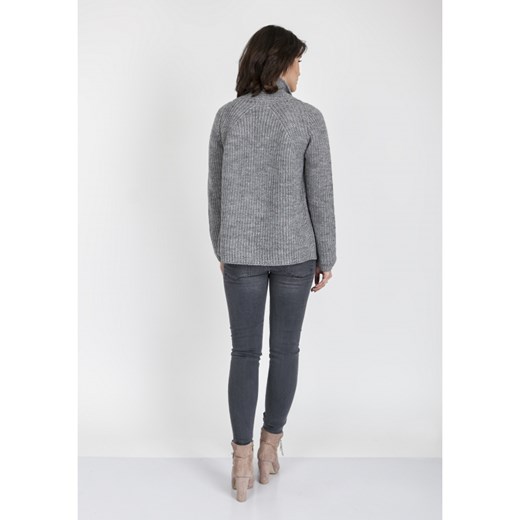 70% ZNIŻKI Sweter damski szary Mkm Knitwear Design Odzież 70% ZNIŻKI Sweter damski szary Mkm Knitwear Design Odzież