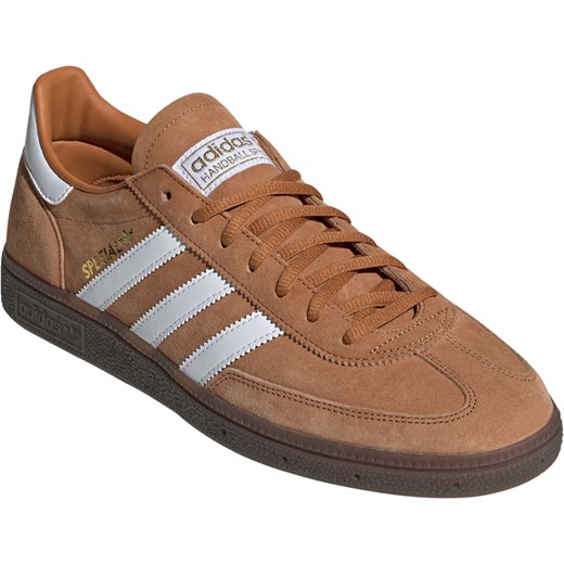 Męskie Buty Adidas Trainers Tan Leather. Zamszowe