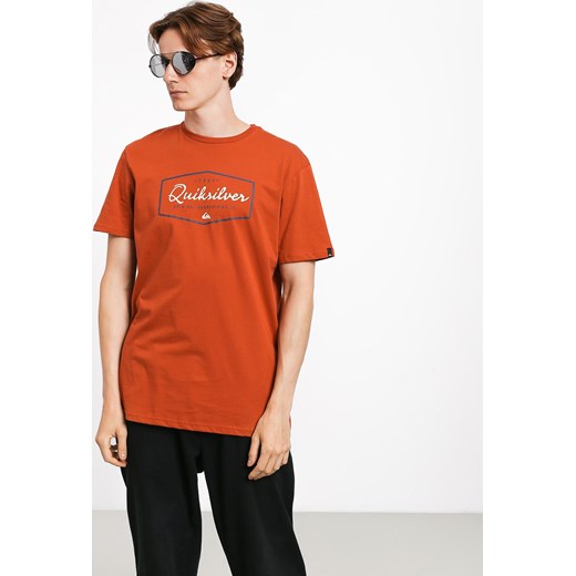tani T shirt Quiksilver Inside Lines (burnt brick tani T shirt Quiksilver Inside Lines (burnt brick