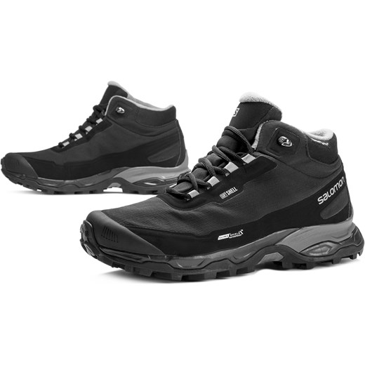 Salomon Shelter CS WP buty zimowe, kolor: czarny, rozmiar SALOMON Sencity Chukka LTR 41,5 J.NOWE ocieplane