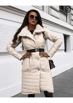 PŁASZCZ CARLA BEŻ Yasmin Boutique wyprzedaż - kod rabatowy