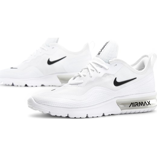 nike air max białe z czarnym znaczkiem