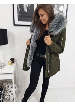 Kurtka damska zimowa parka ONYX zielona (ty0855) Dstreet DSTREET.PL - kod rabatowy