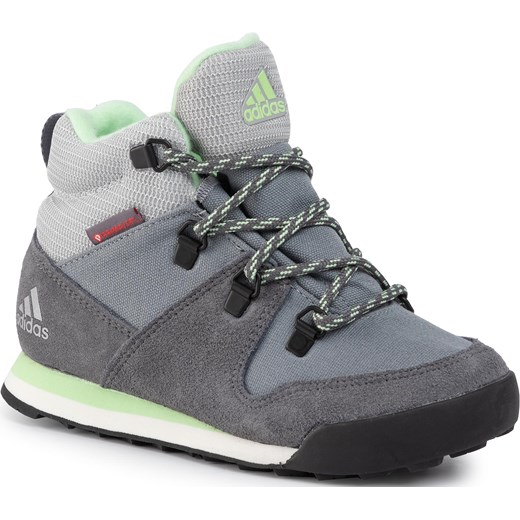 Buty zimowe dziecięce Adidas wiązane trzewiki w Domodi
