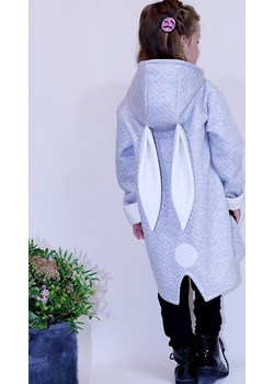 Szara Bluza z kaputrem - Królik Lovik Style For Kids Lovik Style - kod rabatowy
