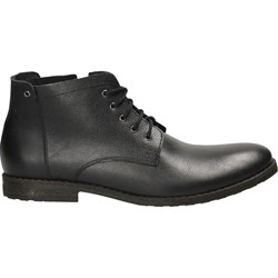 Buty zimowe męskie Darbut wiązane z tworzywa sztucznego  - zdjęcie produktu
